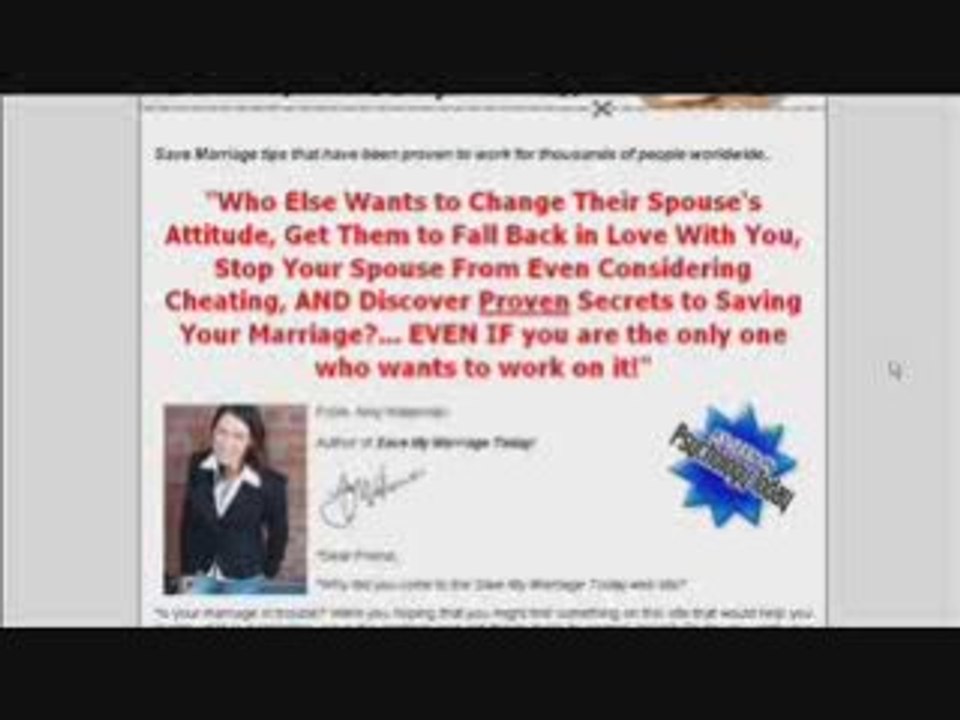 Save Your Marriage Today - Yes, It Is Possible!