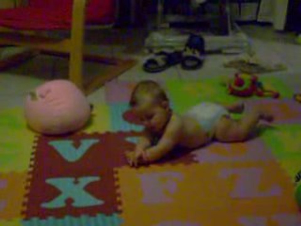 marion avance doucement