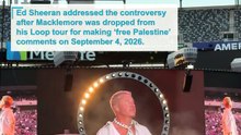 ‘That’s why I’m here tonight on my own': Ed Sheeran addresses concert controversy