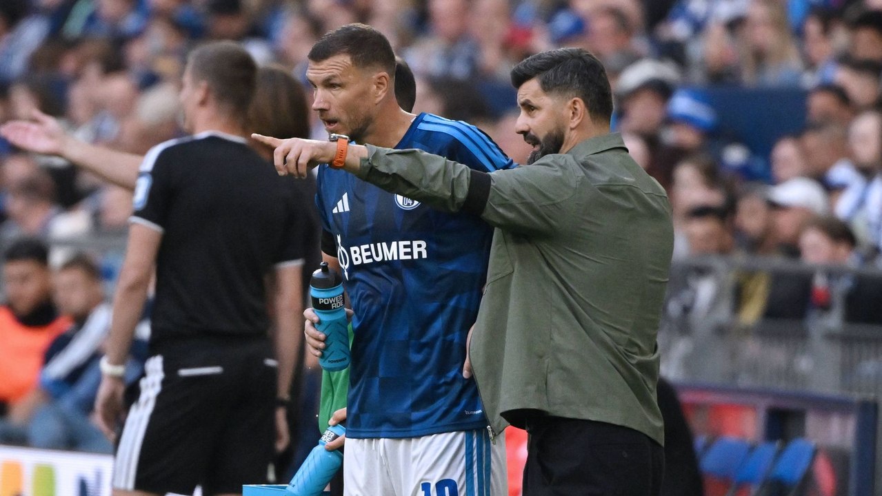 Muslic verteidigt Startelfeinsatz von Dzeko: "Da fehlen Zentimeter"