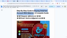 Top 10 Places to Buy# OnlyFans Account With Balance at Trusted Online Markets