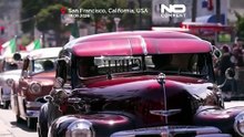 Barwna parada lowriderów na ulicach San Francisco