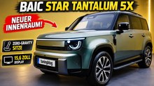 2027  BAIC Star Tantalum 5X: Lounge-Komfort trifft digitales Cockpit