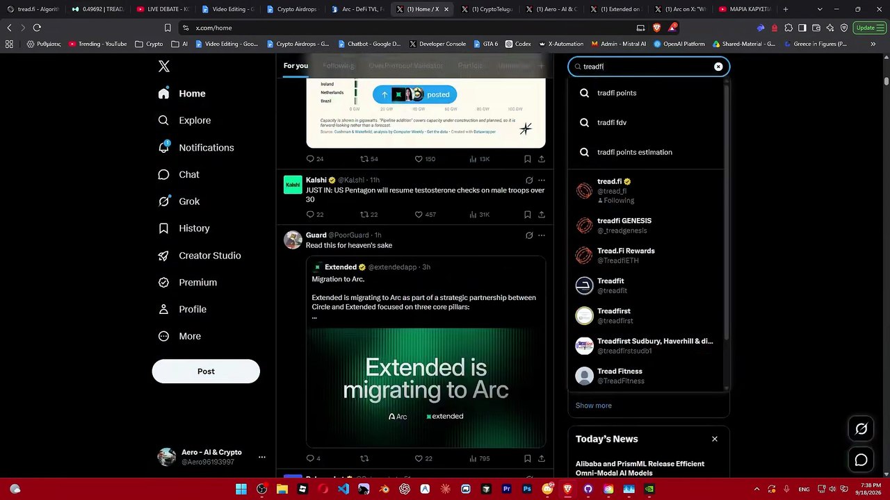 Treadfi COOKED. Great Crypto Airdrop of 2026.