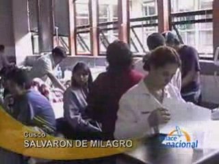 SALVARON DE MILAGRO - CUSCO