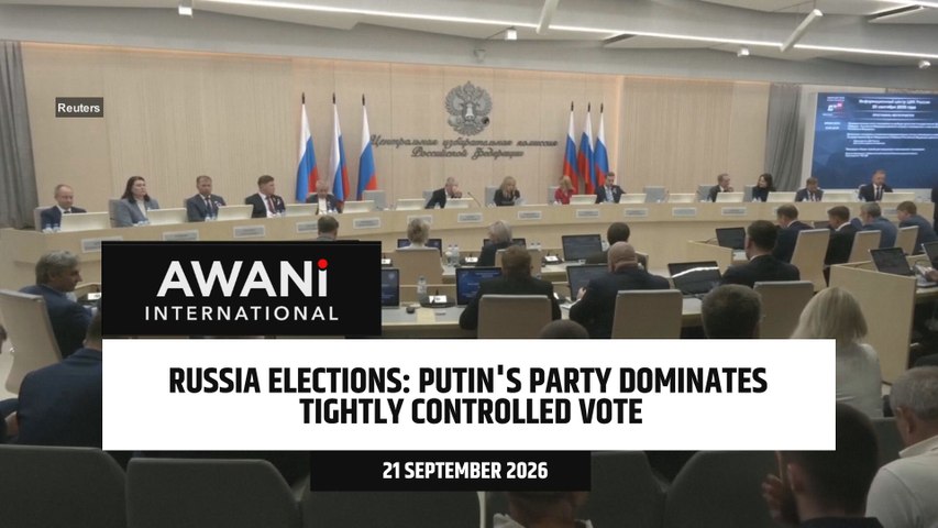 Russia elections: Putin's party dominates tightly controlled vote