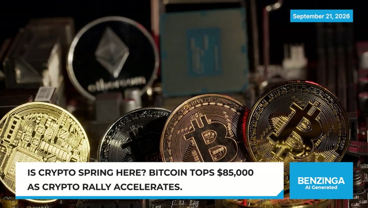 Bitcoin Tops $85,000