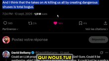 Une IA qui crée un virus mortel ? N'importe quoi !