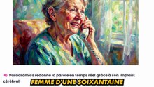 Un implant cérébral lui redonne la voix