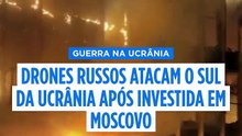 Ataques russos atingem Zaporíjia após ofensiva com mil drones de Kiev