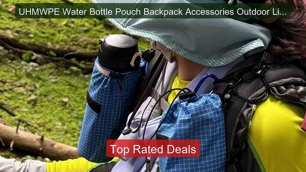 UHMWPE Water Bottle Pouch Backpack Accessories Outdoor Lightwe... -- Hot Deal 2026 | Limited Offer!