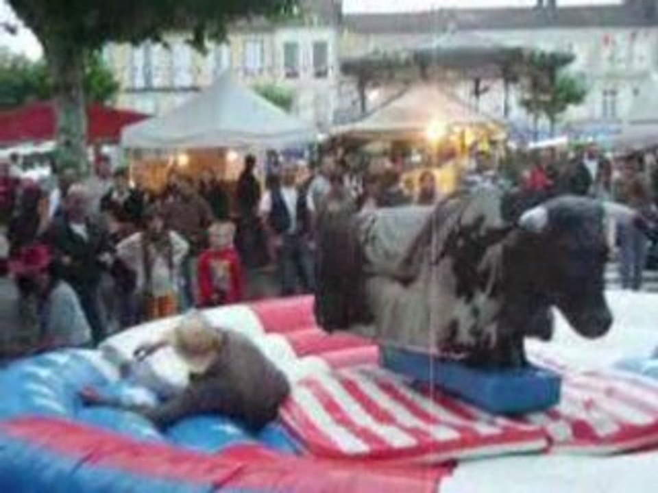 taureau mécanique_chute