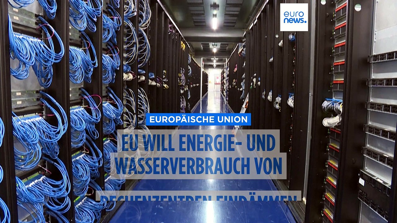 EU vergibt Nachhaltigkeitssiegel für Rechenzentren: Obergrenzen für Strom- und Wasserverbrauch
