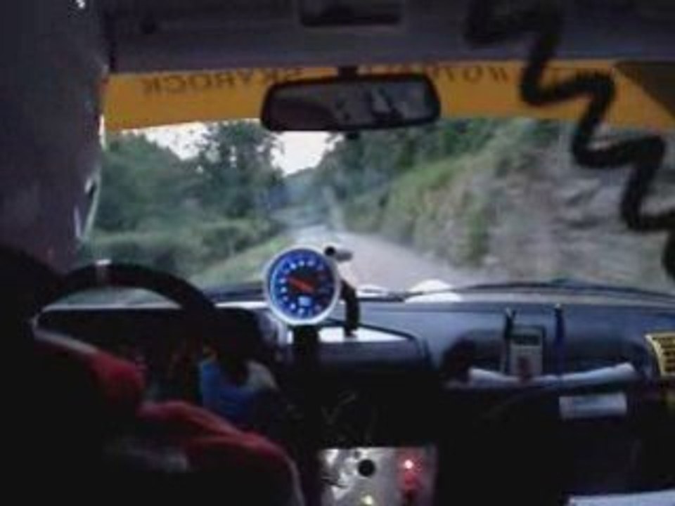 Camera embarqué de JOUR rallye de la drome 2008