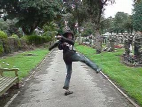 Hitman Spinning Kick! (Slowmo)