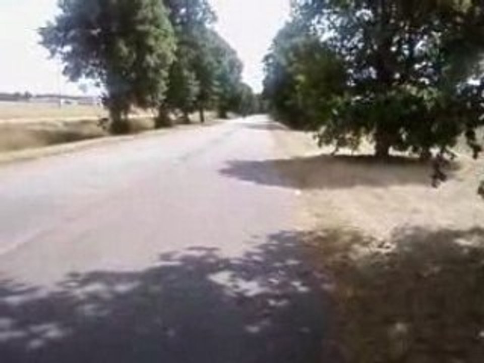 alex sur le derbi de reun allée