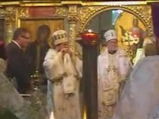 Uroczystosci prawoslawne z ministrem Kamińskim