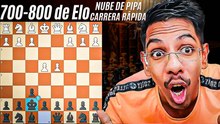 Bongcloud Speedrun Episodio 3 | Subida de rating en ajedrez: de 739 a 835