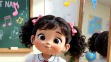 Bé na trượt vỏ chuối khi diễn văn nghệ