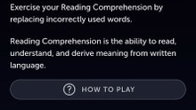 Lumosity Games 26: Contextual Language