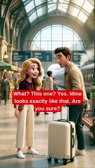 THAT’S MY SUITCASE! 🧳😱 Easy English Conversation #shorts