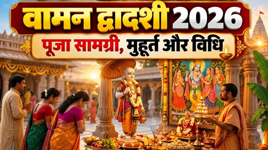 Vaman Dwadashi Puja Vidhi 2026: वामन द्वादशी पूजा मुहूर्त,सामग्री,विधि,घर में कैसे करें ?