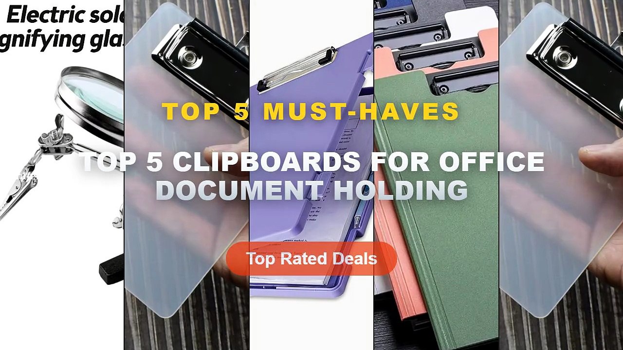 Amazing Top 5 Clipboards For Office Document Holding You Need To See ...