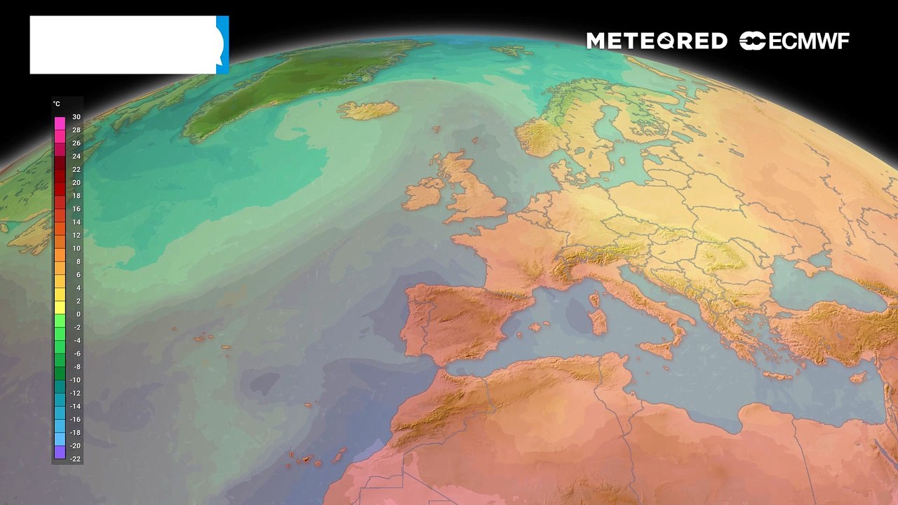 Neue warmluftmassen aus südwesteuropa