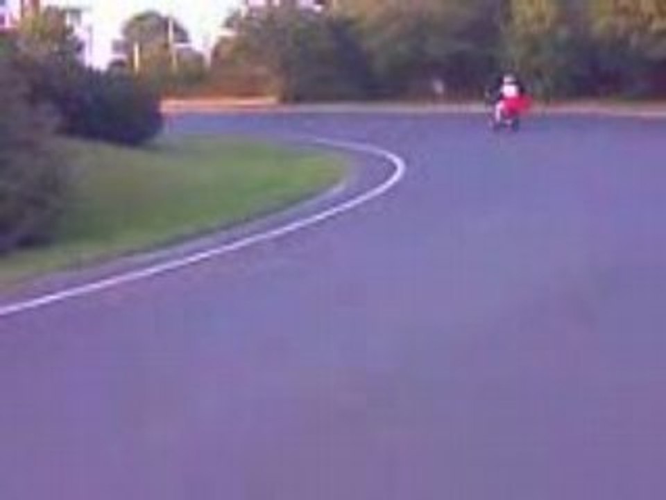 Ch'uis monté su'l talus !!!