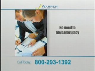 Credit Card Debt Relief from J Warren
