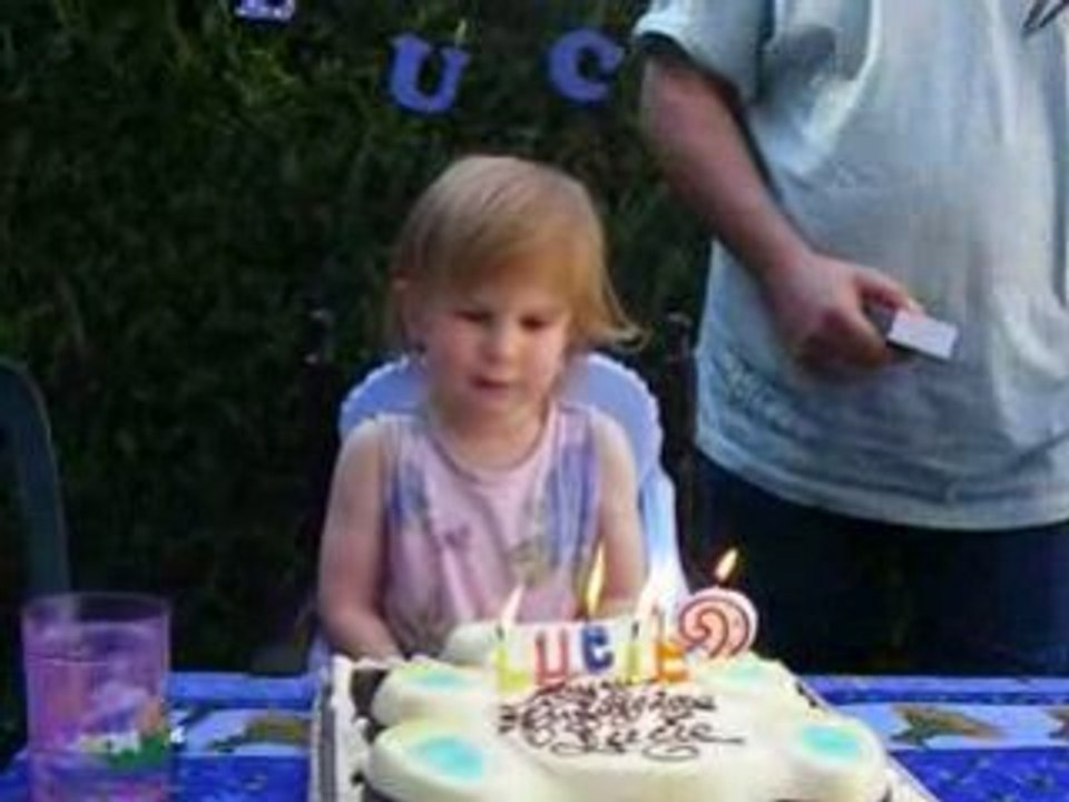 Anniversaire de Lucie 2008