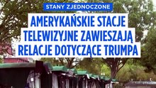 Największe stacje USA wstrzymały relacje o Trumpie w proteście przeciw zakazowi Białego Domu