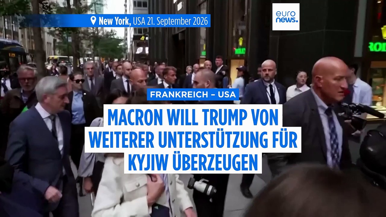 Emmanuel Macron berät mit Donald Trump über Ölpreissprung und Krieg in der Ukraine