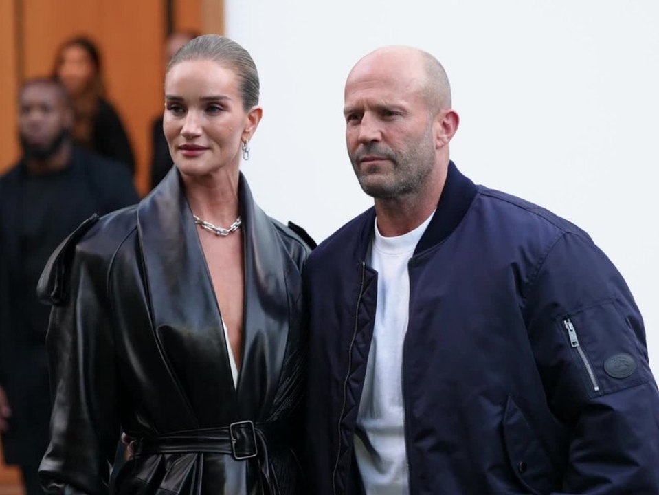 Rosie Huntington-Whiteley und Jason Statham zusammen bei Burberry