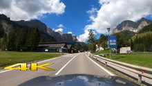 Passo Gardena, Dolomites Italy – Epic Scenic Mountain Drive in 4K 60P