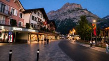 Grindelwald Switzerland Evening Walk - A Beautiful 4K Tour