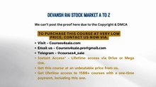 Courses4sale.com — Devansh Rai Stock Market A to Z
