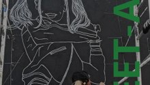 🎨 Street-Art / Nina Van Kidow : L'art prend le Mur de Boulogne