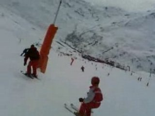 Skieur Francais mdr aux jeux Olympiques 2008 de Pékin