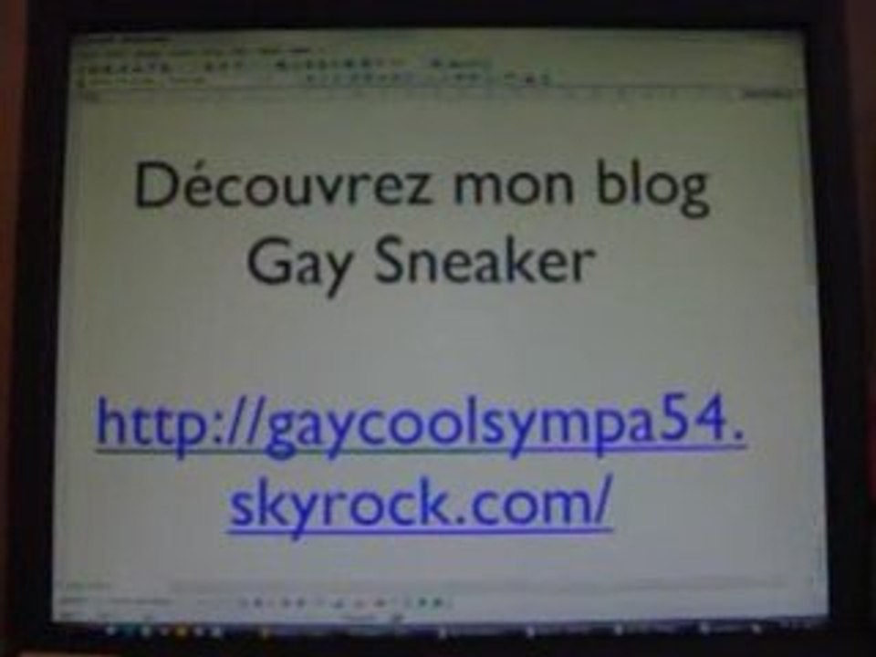 Gay sneaker
