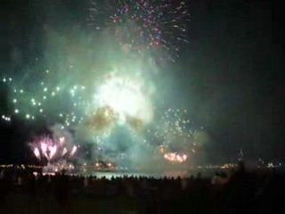 Feu d'artifice 1 400 ans de Québec