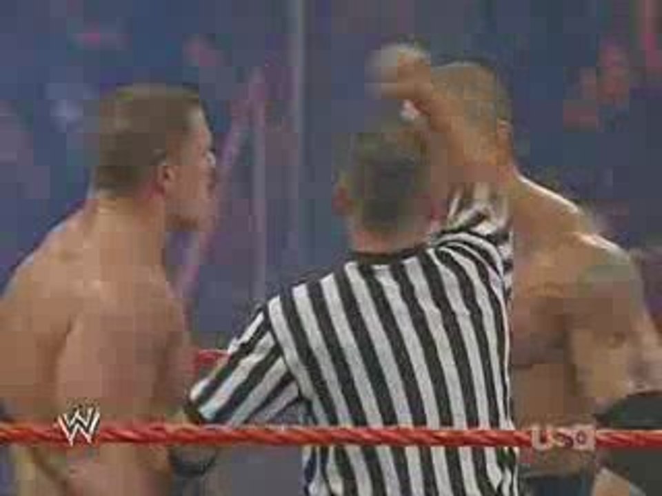 Cena & Batista vs. Rhodes & Dibiase Jr