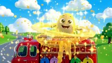 🚒 The Fire Truck & the Color Hydrants! 🥚🌈 | Firefighter Adventure for Kids