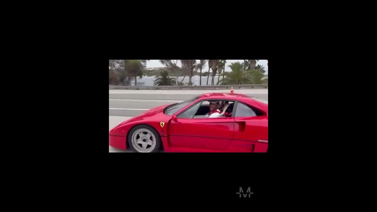 Tyler, the Creator Spotted by Pharrell in a Ferrari F40