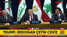 Trump: Erdoğan çok çetin biri ve iyi dostum