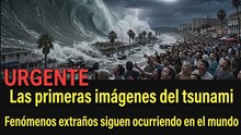 Urgente: Así se vivieron los primeros momentos del tsunami entrando a la ciudad