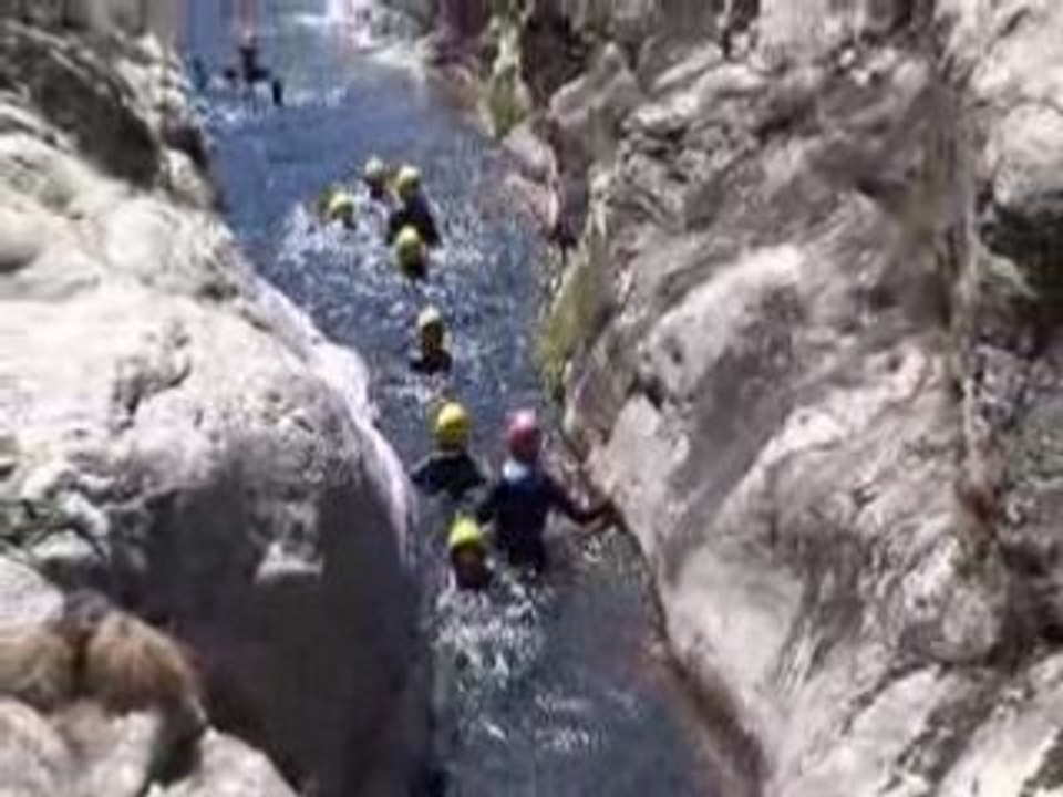 Randonnée aquatique en Ardèche