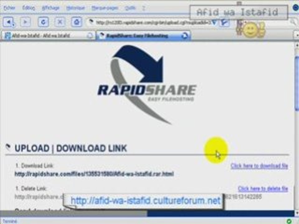 Uploader Télécharger depuis Rapidshare - Mission Possible