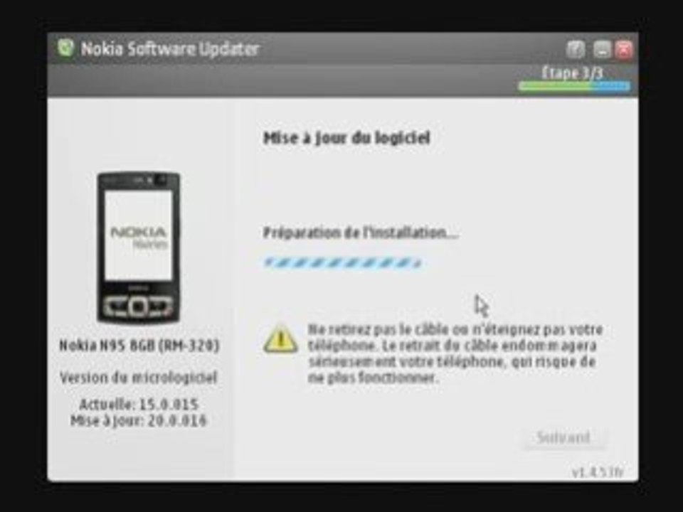 MAJ et Rotation Automatique de l'écran (ASR) du N95 8gb