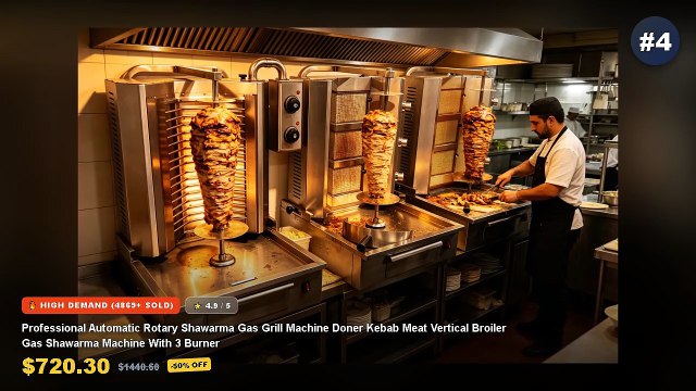 Amazing Top 5 Doner Kebab Machines For Restaurants You Need To See